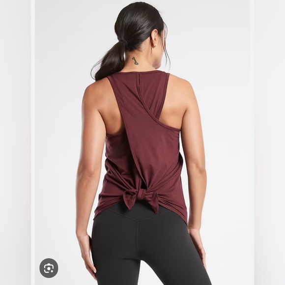 Athleta Essence Tie Back Tank size small - Picture 7 of 7